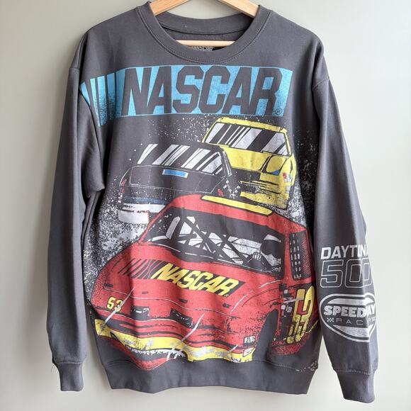 Freeze Other - NASCAR Daytona 500 Crewneck Sweatshirt Size Small Charcoal Gray